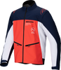 Lite Dura Softshell Jacket Navy/Hot Orange/White Lg