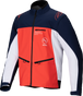 Lite Dura Softshell Jacket Navy/Hot Orange/White 2x