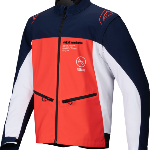 Lite Dura Softshell Jacket Navy/Hot Orange/White Xl