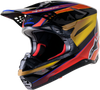 Supertech S M10 Era Helmet Gold Ylw/Rio Red Glossy Sm