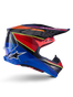Supertech S M10 Era Helmet Blu/Rd/Ylw Fluo Glossy Md