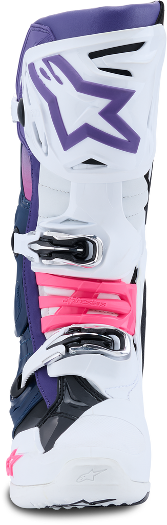 Tech 10 Wht/Violet/Nvy Bl/Pnk Fl 10