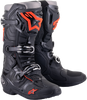 Tech 10 Boots Black/Red Fluo Sz 8