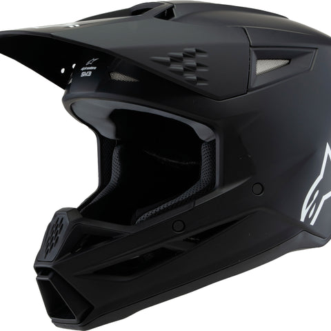 Sm3 Youth Solid Helmet Black Matte Ym
