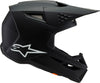Sm3 Youth Solid Helmet Black Matte Ym