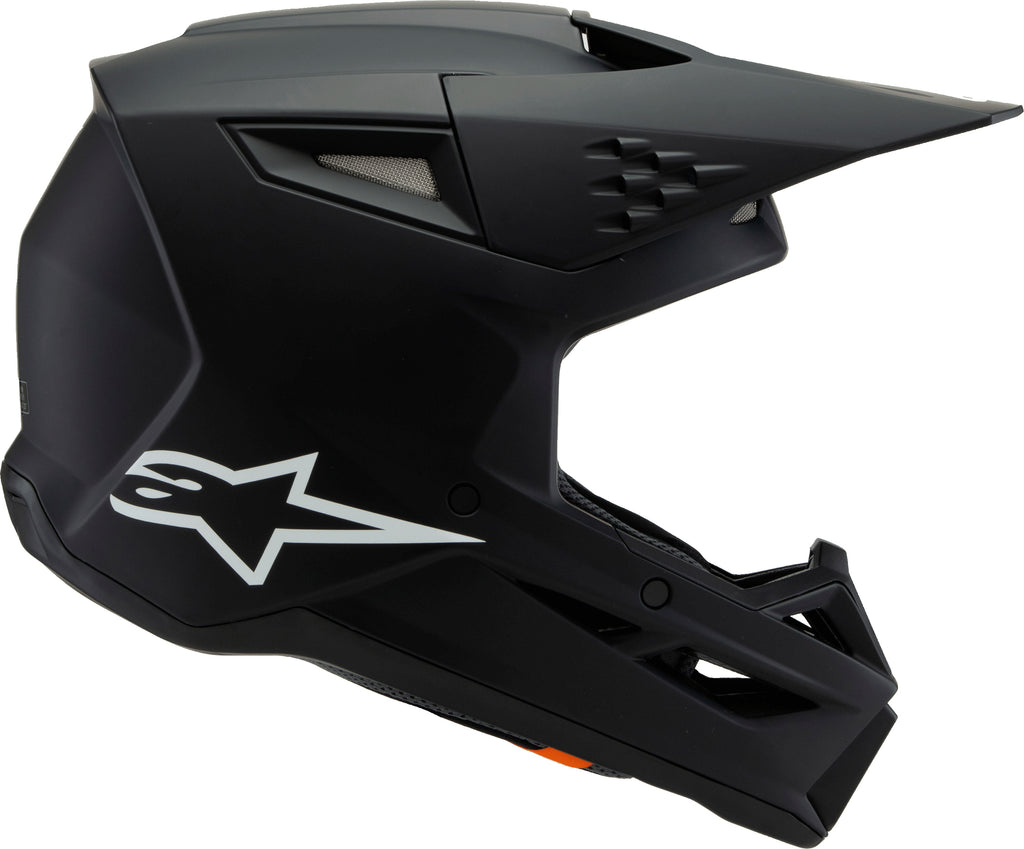 Sm3 Youth Solid Helmet Black Matte Ym
