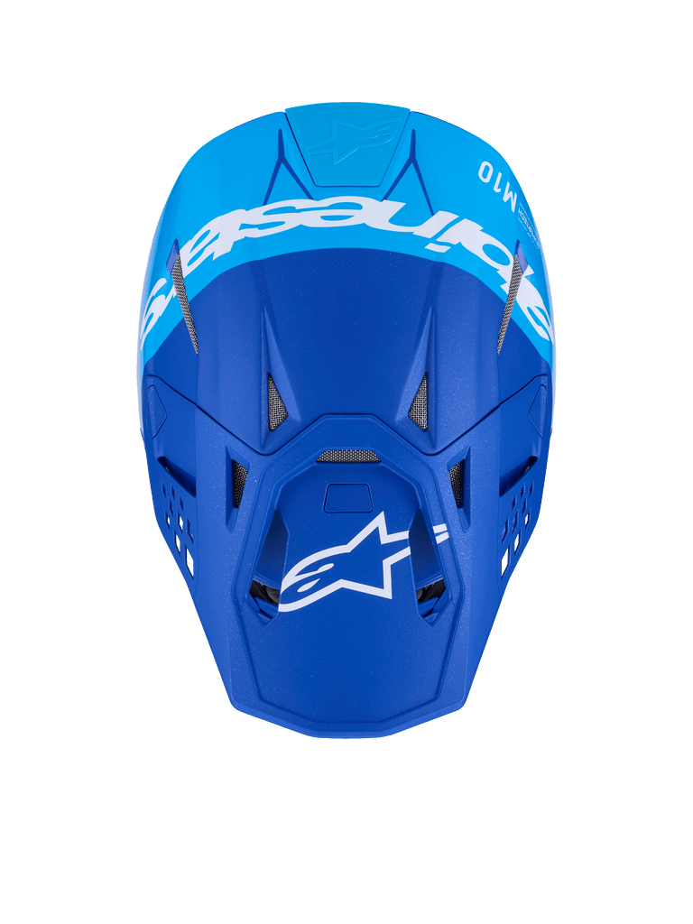 Supertech S M10 Flood Helmet Met Blu/Md Blu/Blk Crb M&G Xl
