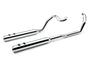 True Dual Headpipes Chrome Flh/Flt 95 06