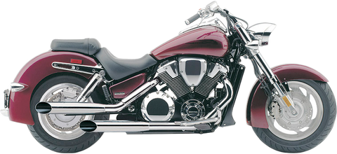 Blvd Slashcut Slip On Chrome Hon Vtx1800r/S/N/F/T 02 08