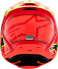 Sm3 Youth Fray Helmet Rd/Ylw Fluo/Blk Yl