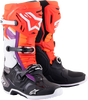 Tech 10 Boots Blk/Flo Red/Flo Org/Wht Sz 9