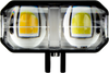 Aux Driving Lights Kit 1.25" Bar Mnt. White/Amber Pr