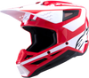 Sm3 Heat Helmet Red/White/Black Glossy Lg