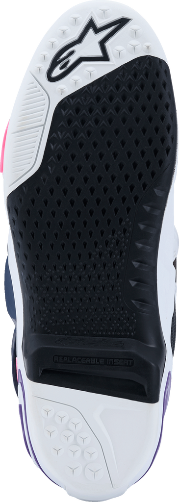 Tech 10 Wht/Violet/Nvy Bl/Pnk Fl 12