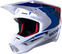 Honda S M5 Helmet White/Blue/Red Glossy Md