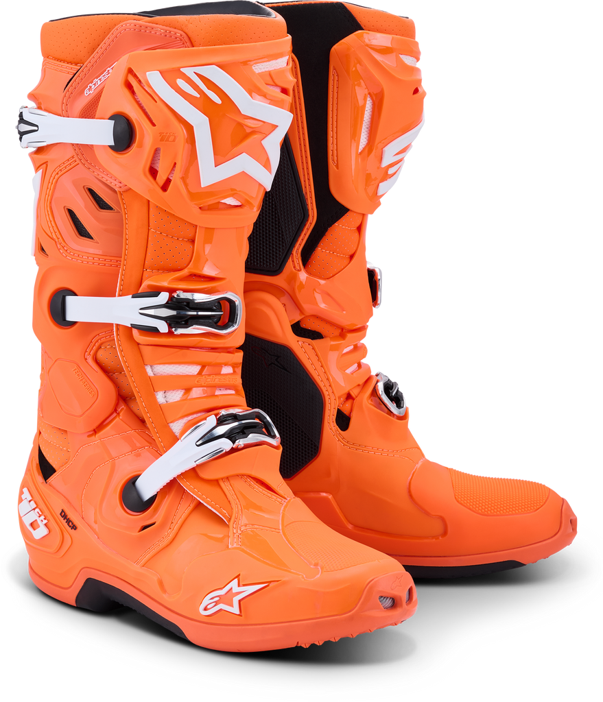 Tech 10 Supervented Orange Fluo/Black/White 10