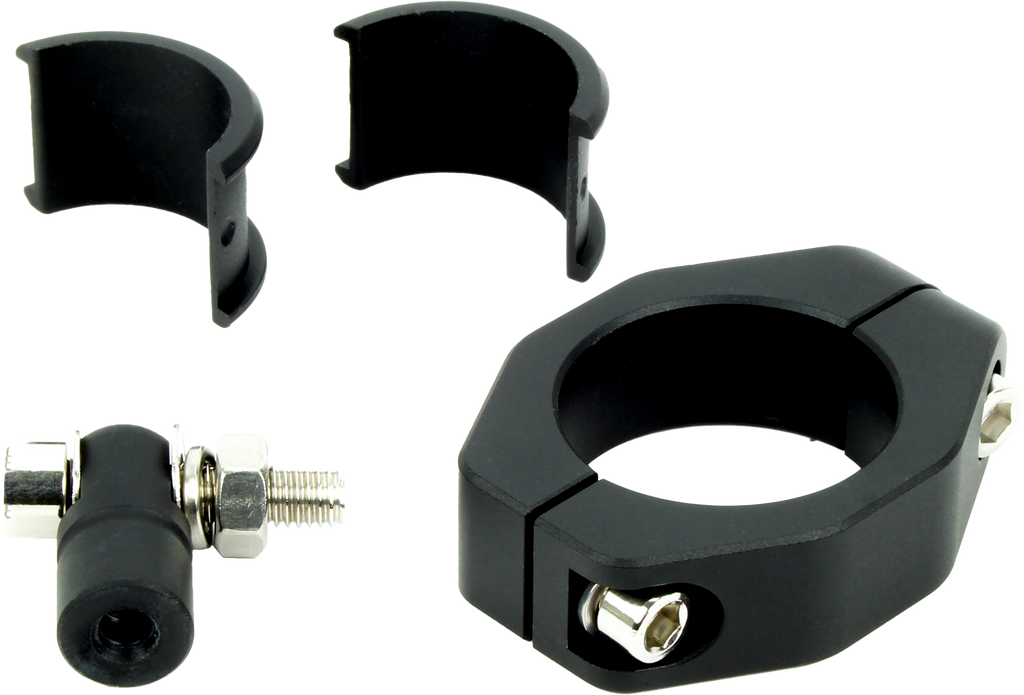 Aux Driving Lights Kit 1.25" Bar Mnt. White/Amber Pr