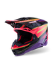 Supertech S M10 Era Helmet Pnk/Violet/Ylw Fluo Glossy Lg