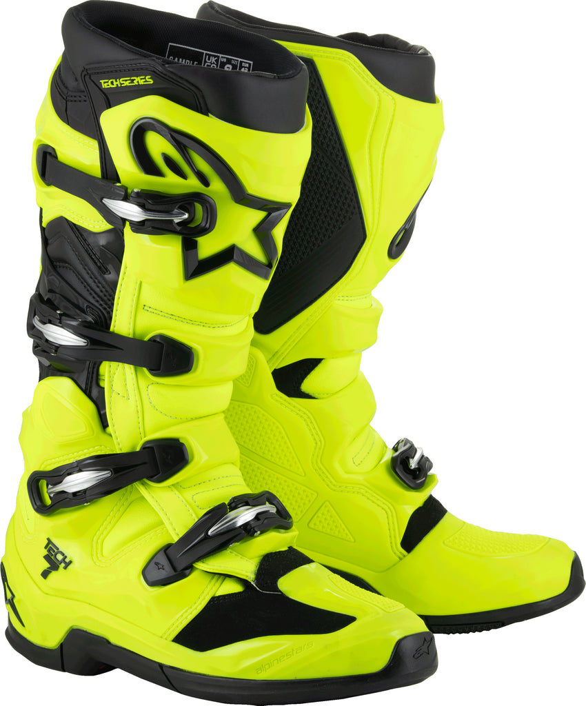 Tech 7 Boots Yellow Fluo/Black 14