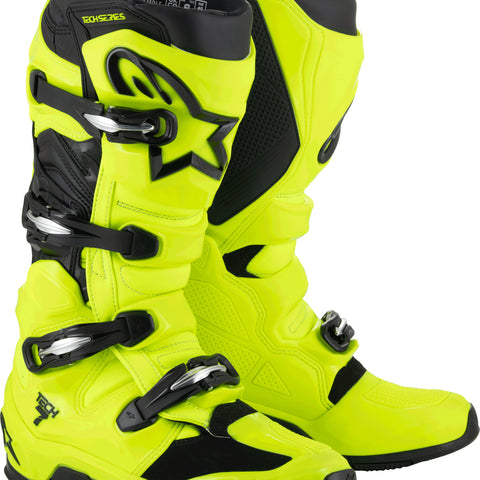 Tech 7 Boots Yellow Fluo/Black 8