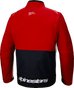 Lite Dura Softshell Jacket Black/Bright Red/White Sm