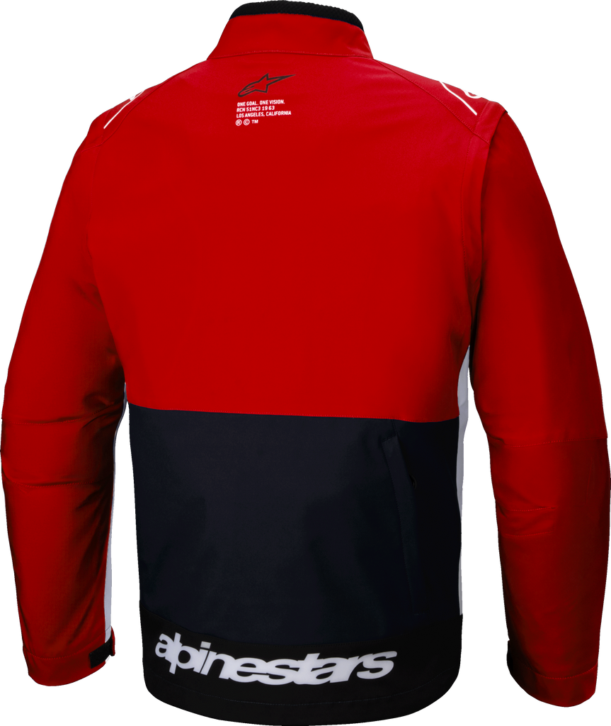 Lite Dura Softshell Jacket Black/Bright Red/White Md