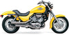 Blvd Slashcut Slip On Chrome Hon Vt750 Magna 94 03